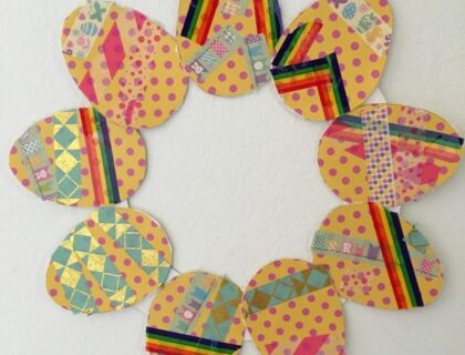 Decorazione Porta per Pasqua