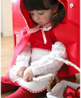 Maschera Cappuccetto Rosso