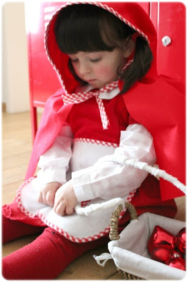 Maschera Cappuccetto Rosso