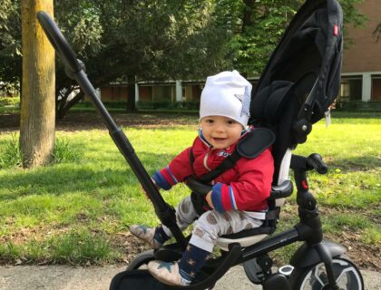 Triciclo Fronte Mamma