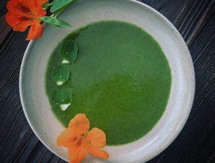 ricetta vellutata di spinaci